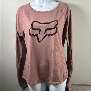 Fox Women's Dusty Pink Long Sleeve Tee
